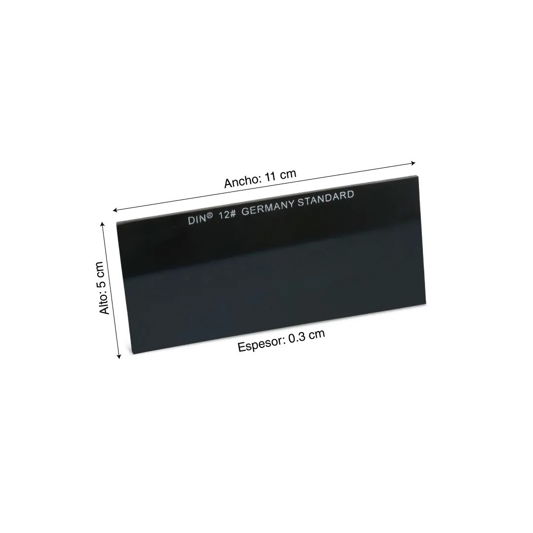 LUNA OSCURA PARA MASCARA DE SOLDAR #12 SM1