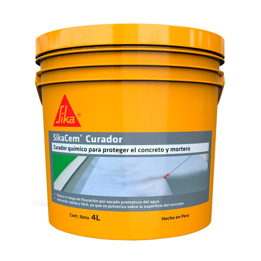 CURADOR DE CONCRETO SIKACEM BALDE 4L SIKA