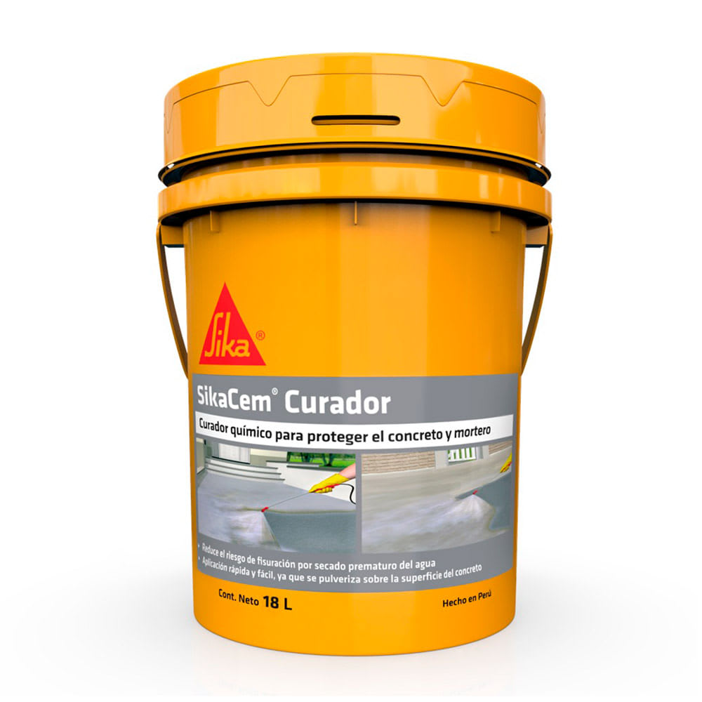 CURADOR DE CONCRETO CEM BALDE 18L SIKA