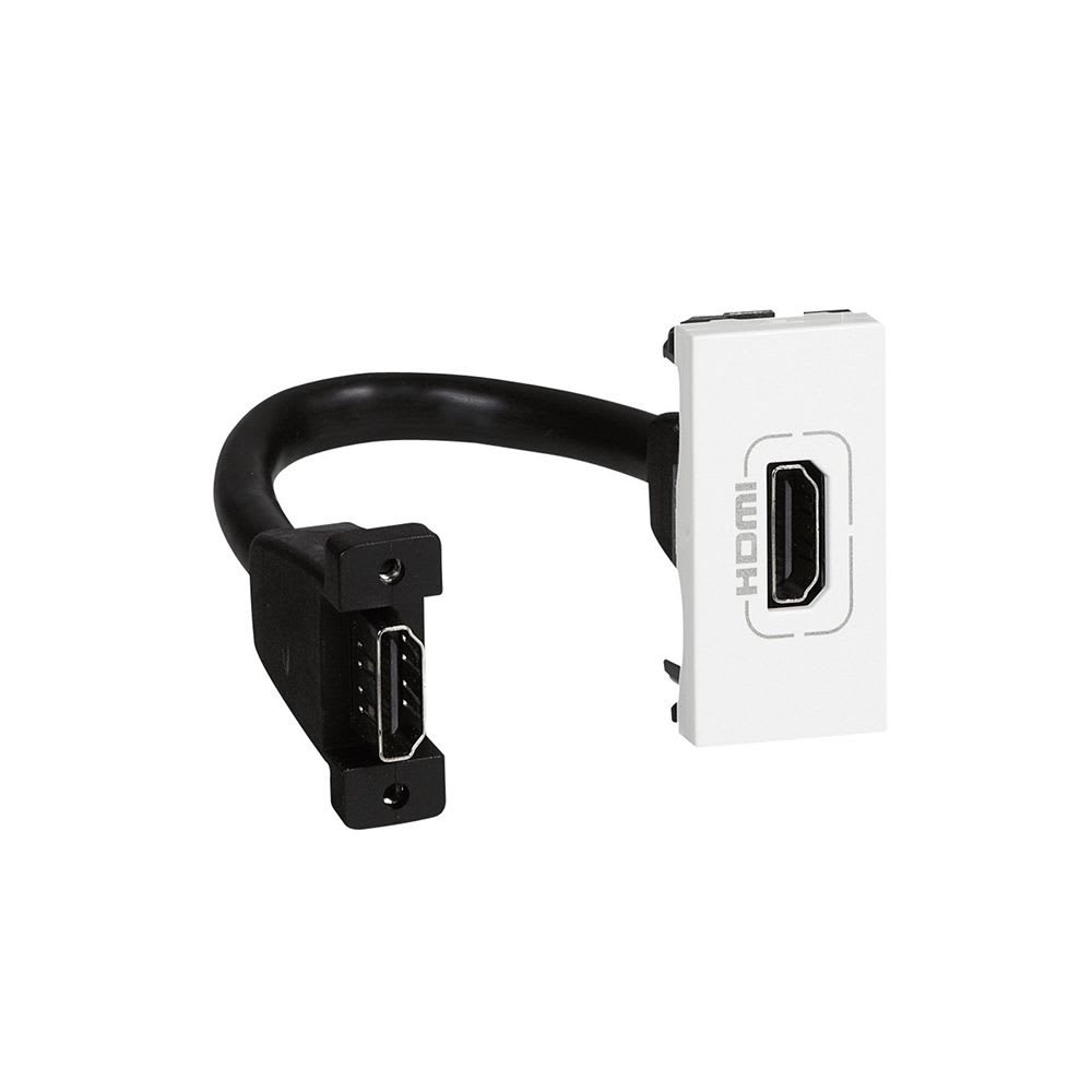 TOMA HDMI PRECONECTORIZADA 1 MODULO MOSAIC 78778 LEGRAND1