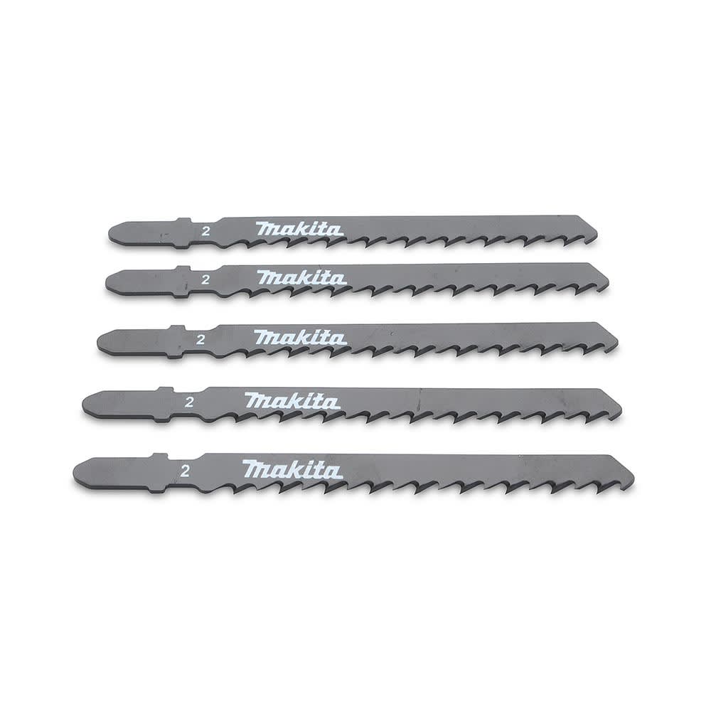 SET DE HOJAS DE CALAR PARA MADERA X5 PIEZAS MAKITA