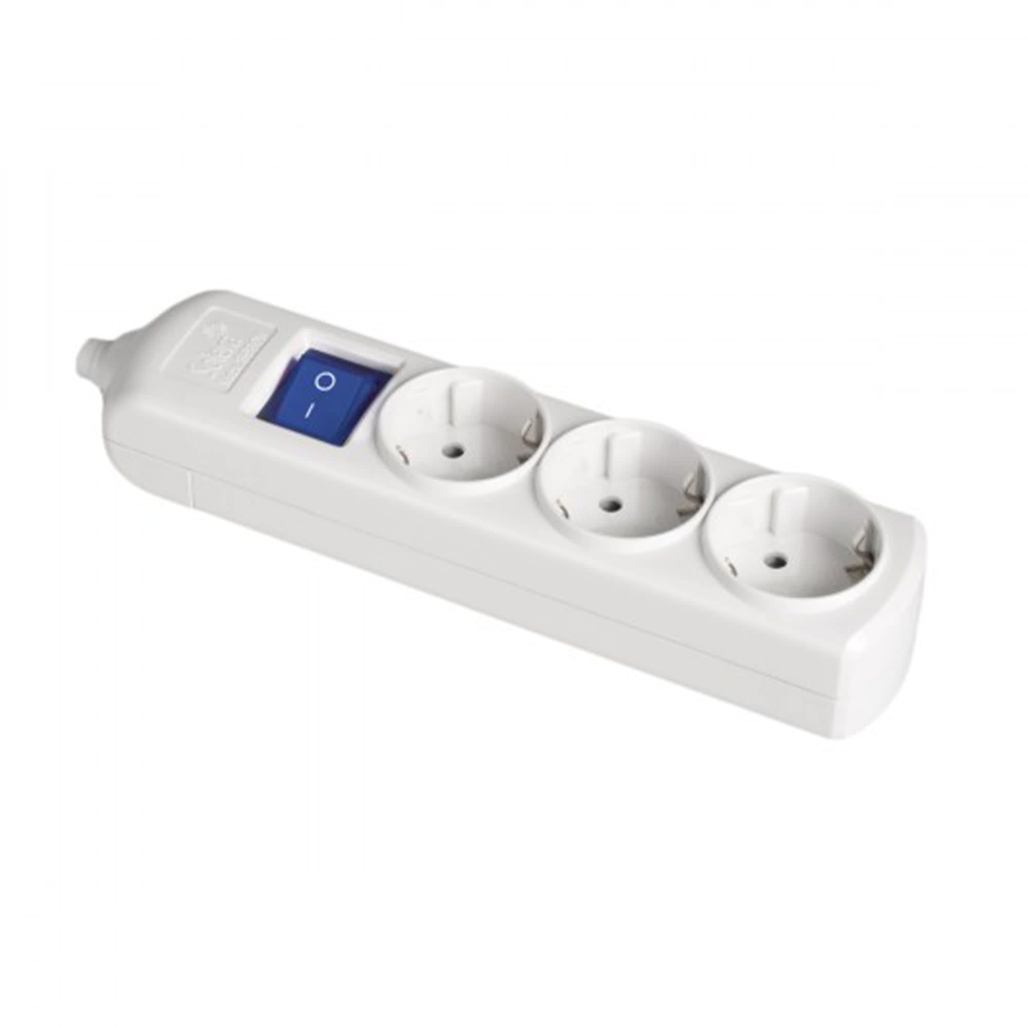 EXTENSION DE 3 TOMAS SCHUKO 2P+T 16A 230V S/CABLE SOLERA