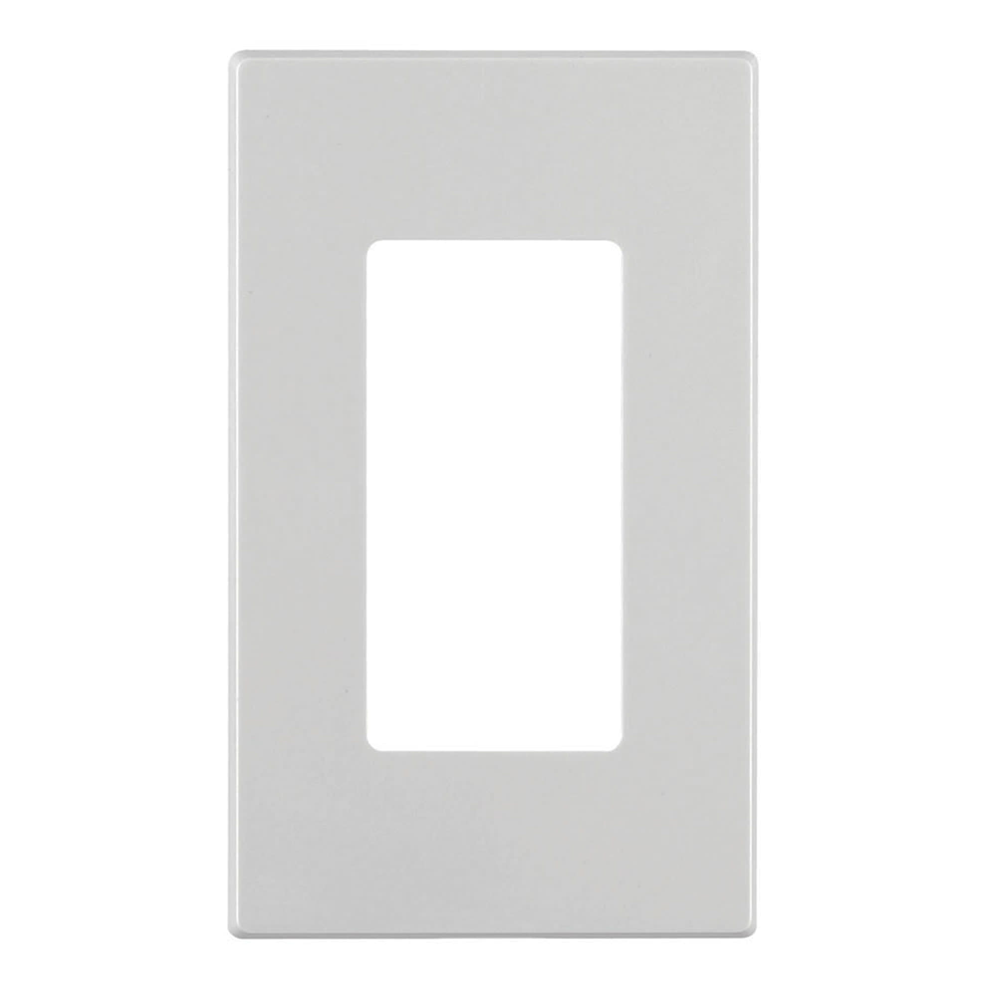 PLACA SIMPLE DECORA PLUS NYLON BLANCA LEVITON