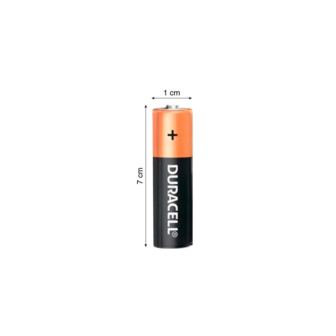 PILAS ALCALINAS AA X8 UNIDADES 1.5V ZINC/CARBON DURACELL1