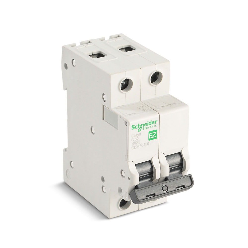 INTERRUPTOR TERMOMAGNETICO EASY9 2X50A 6000A 230V SCHNEIDER ELECTRIC