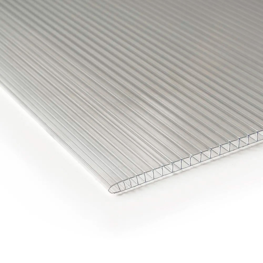 TECHO POLICARBONATO 6MM CLEAR 2.95X1.05M MAKROLUX