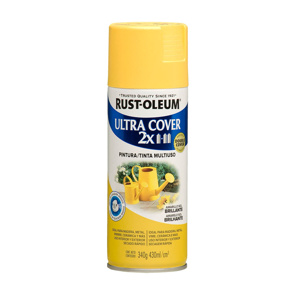 SPRAY BRILLANTE AMARILLO SOL 340 GRAMOS ULTRA COVER