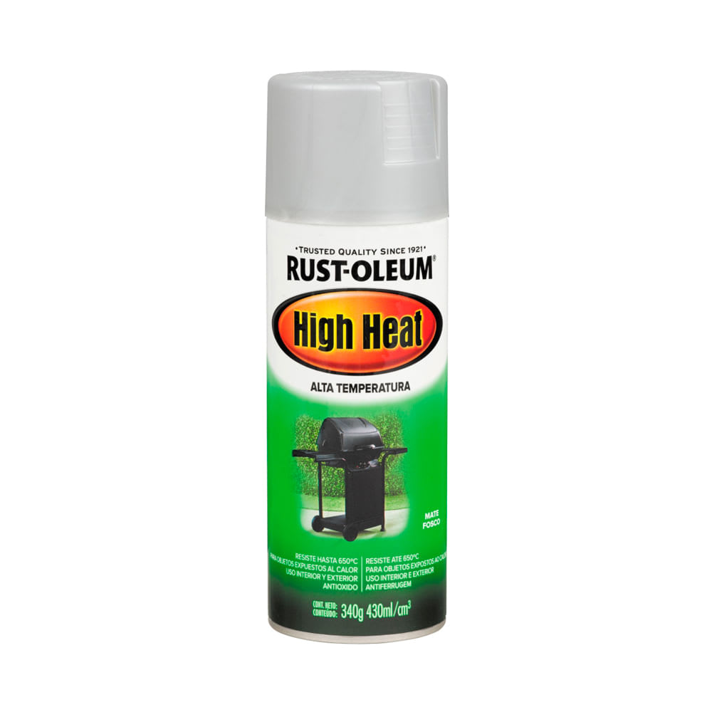 SPRAY ALTA TEMPERATURA PLATA 340 GRAMOS SPECIALTY