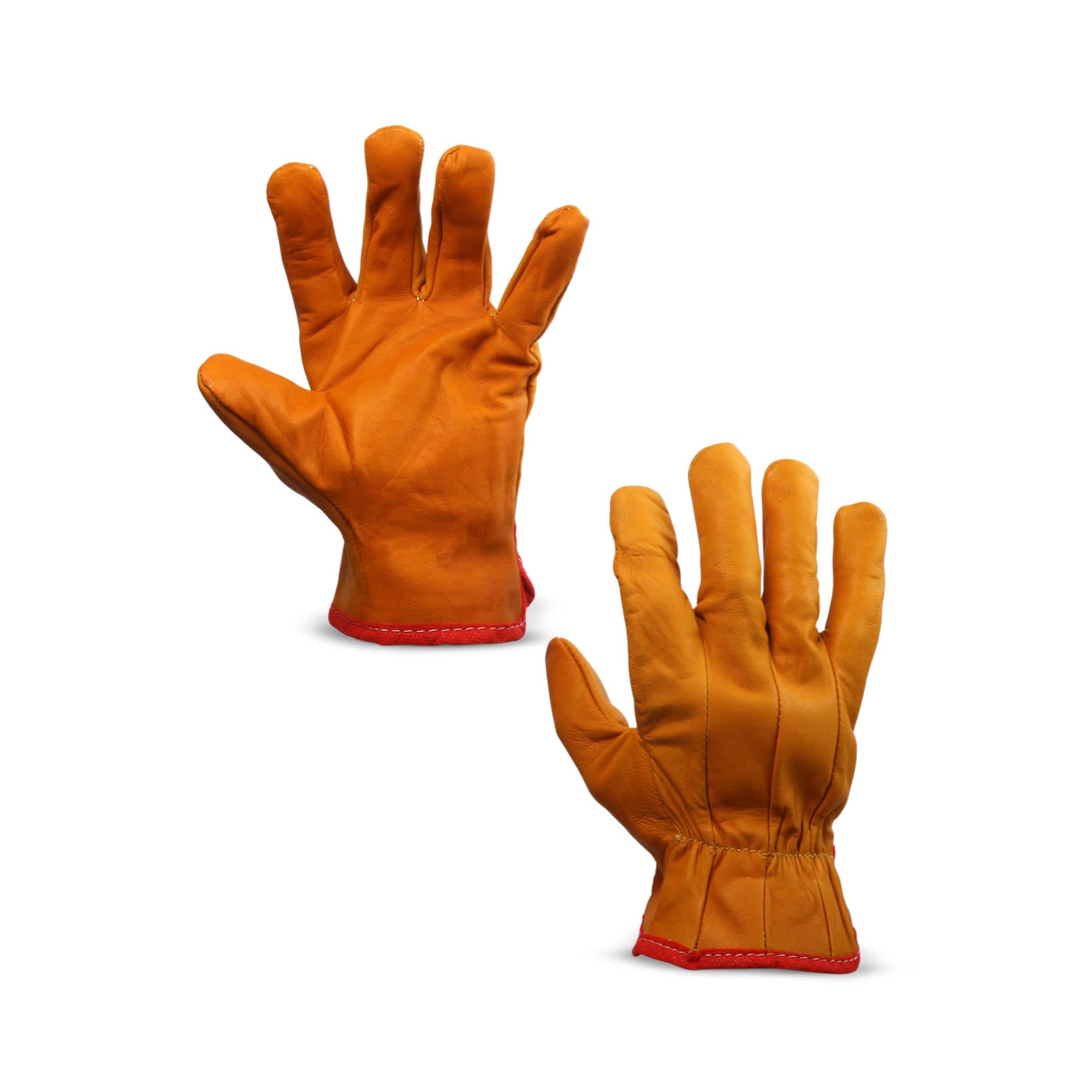 GUANTE DE CUERO BADANA AMARILLO MODELO INGENIERO WERKEN