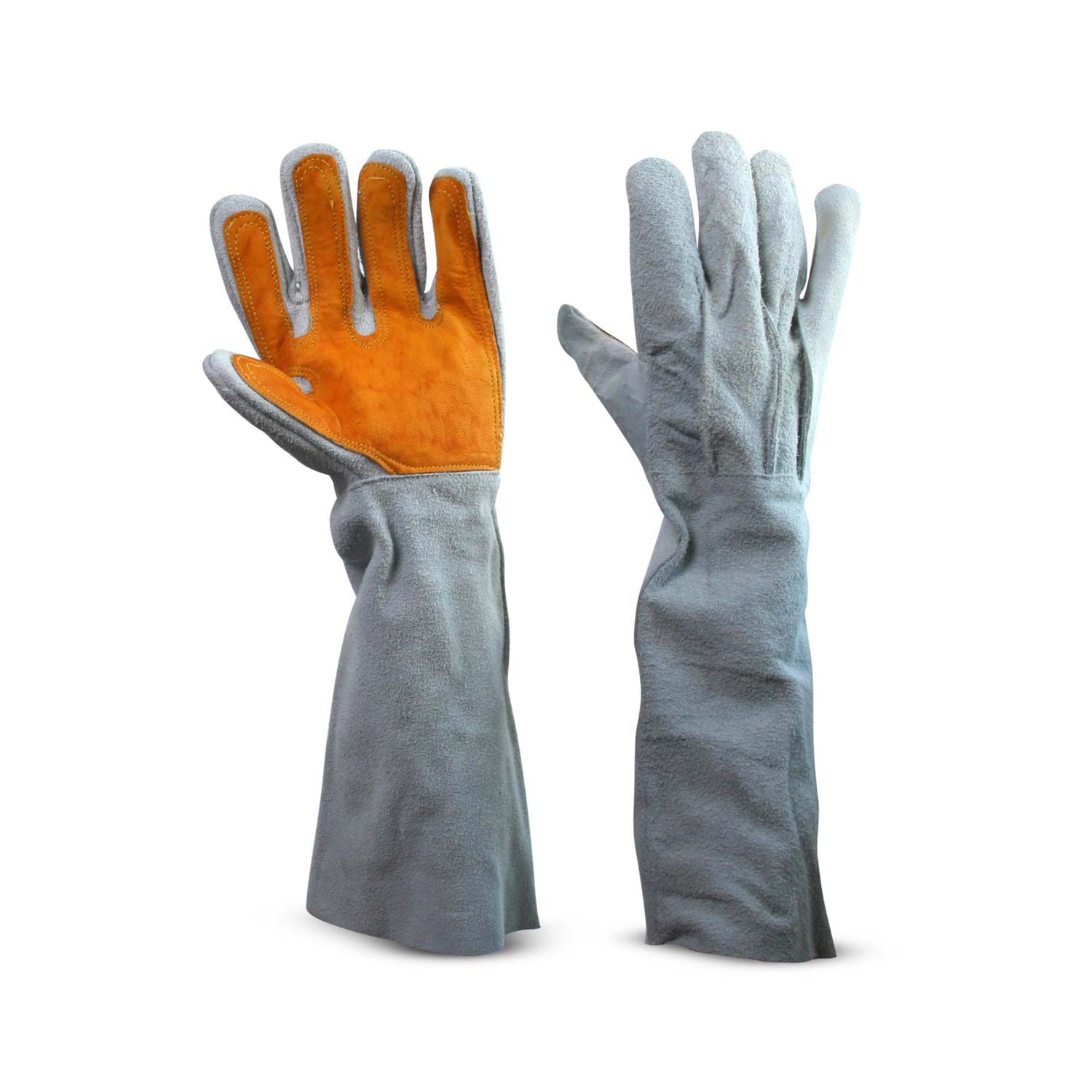 GUANTE DE CUERO ANTICORTE PARA SOLDADOR 18'' WERKEN