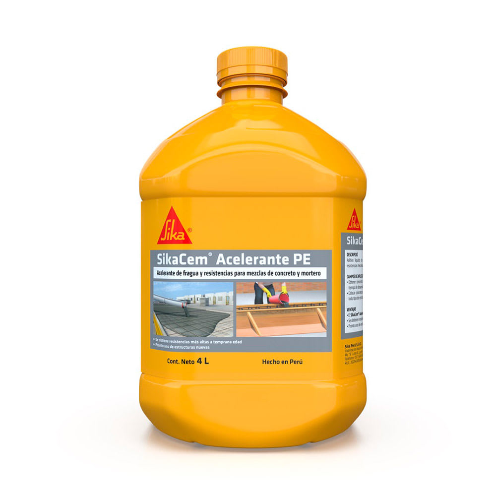 ACELERADOR DE CONCRETO CEM 4L SIKA