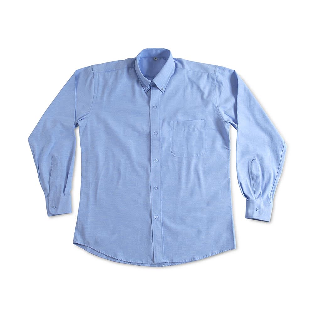 CAMISA OXFORD MANGA LARGA CELESTE TALLA: MEDIUM WERKEN