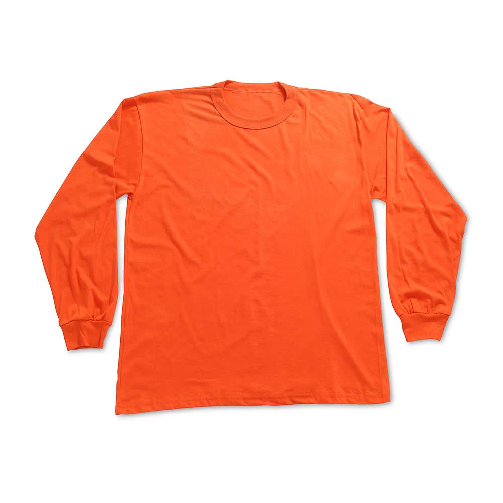 POLO MANGA LARGA NARANJA WERKEN1