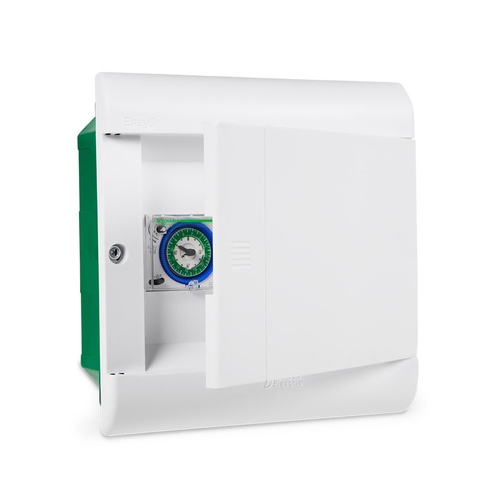 TABLERO EMPOTRABLE IP40 8 POLOS VERDE SCHNEIDER ELECTRIC
