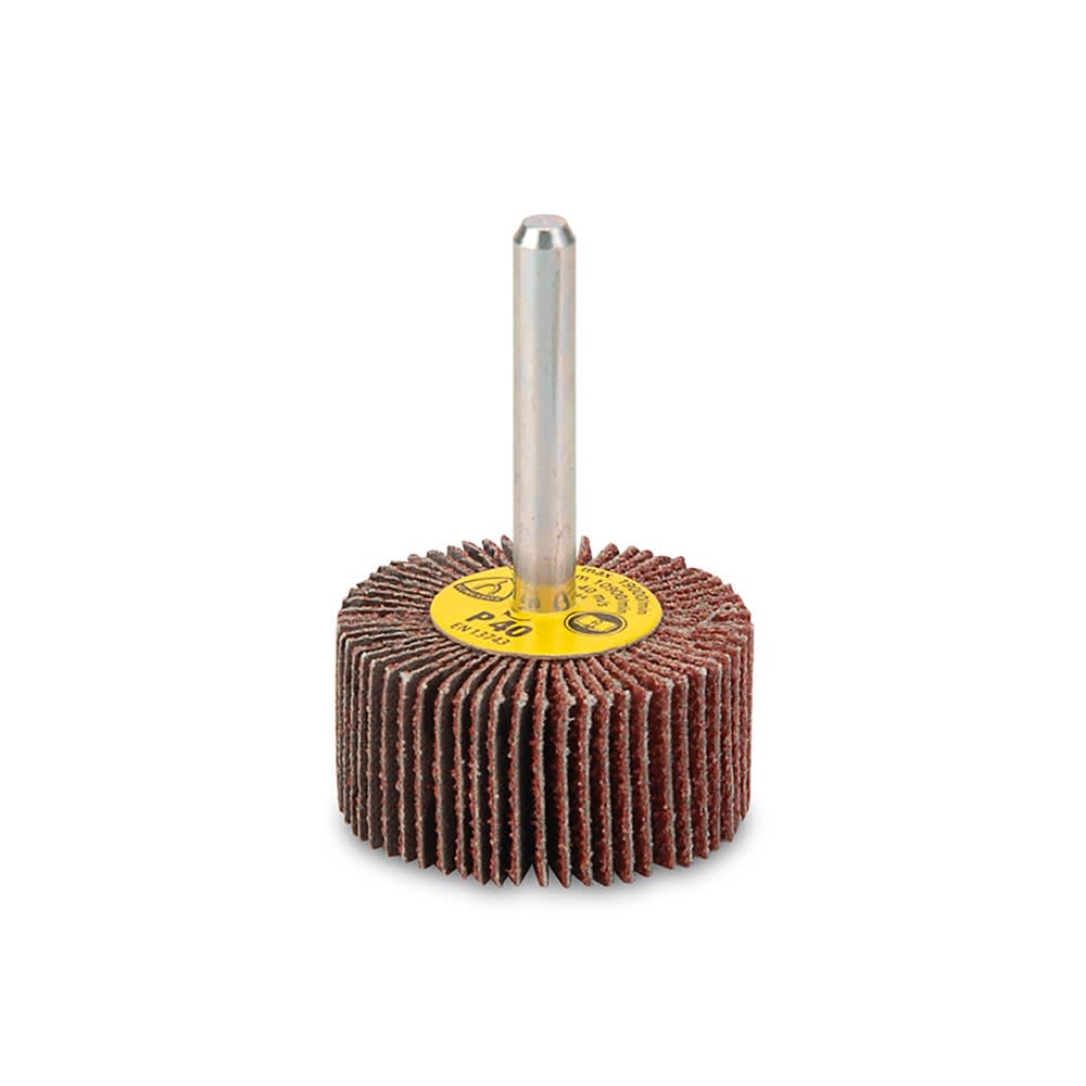RUEDITA FLAP CON VASTAGO 40X20X6MMGRANO 80 KLINGSPOR