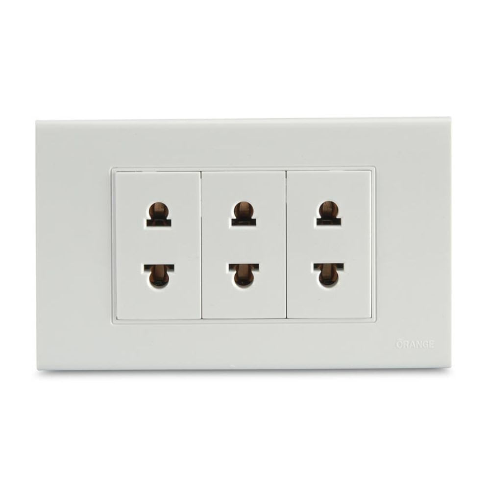 TOMACORRIENTE TRIPLE CLASSIC ORANGE1