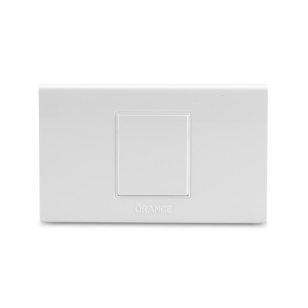 PLACA CIEGA BLANCO ORANGE
