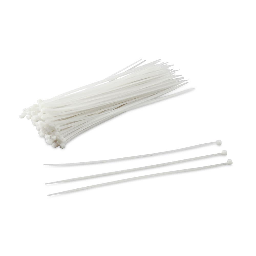 CINTILLO 250X3.6MM X100 UNIDADES BLANCO WERKEN