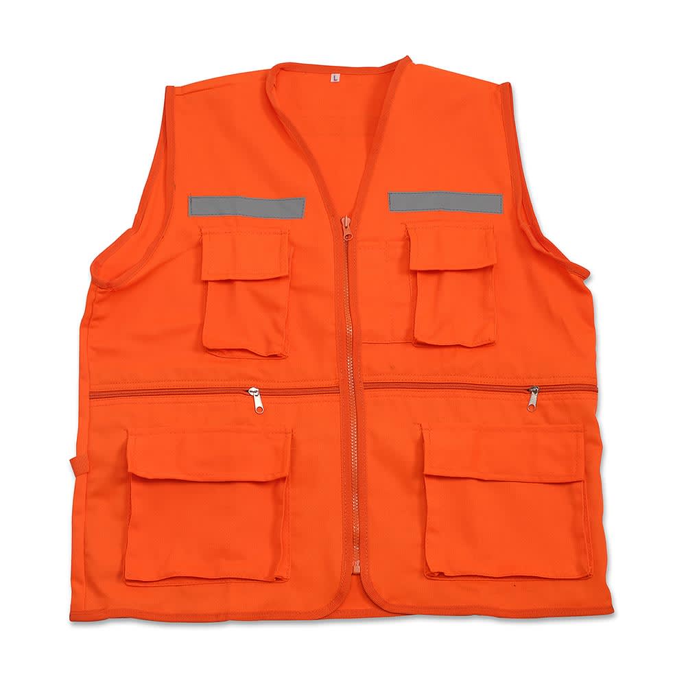 CHALECO REFLECTIVO DRILL NARANJA TALLA XL WERKEN