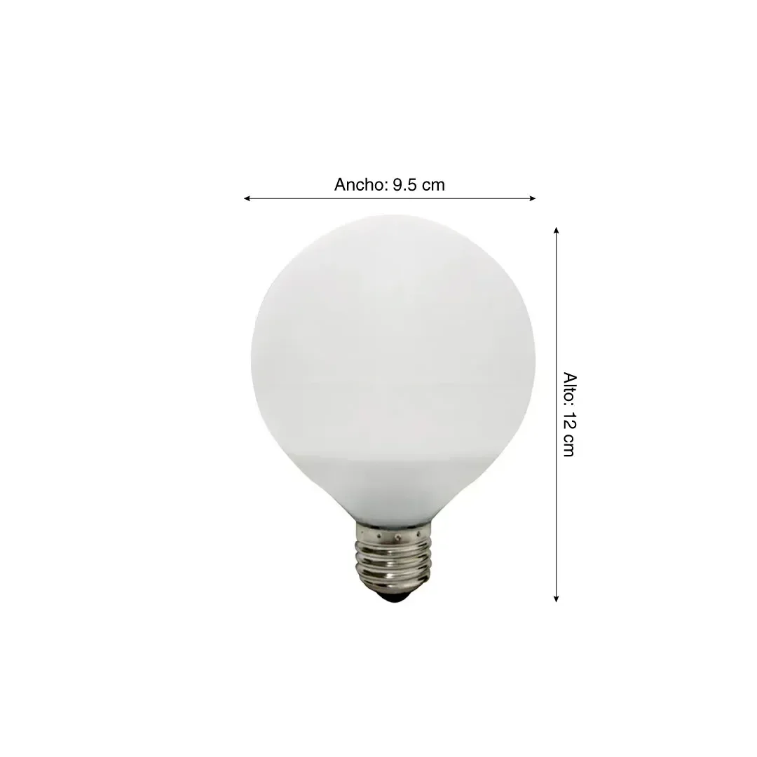 FOCO LED GLOBO E27 12W LUZ FRIA LIGHTECH2