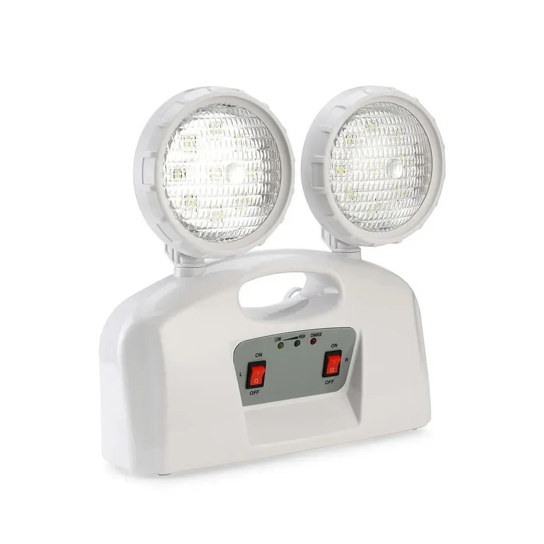 LAMPARA DE EMERGENCIA PVC MODELO 2X9LEDS 4W BLANCO WERKEN3