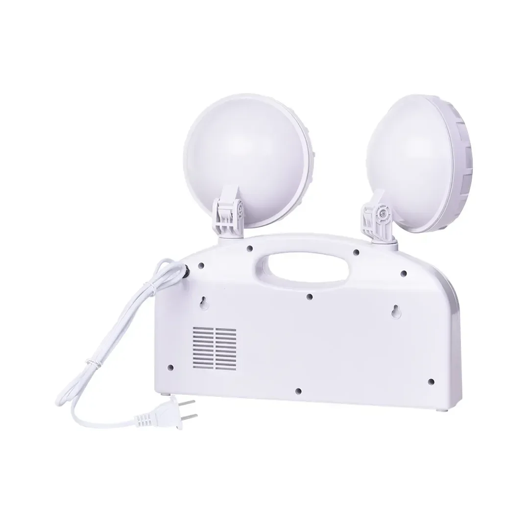LAMPARA DE EMERGENCIA PVC MODELO 2X9LEDS 4W BLANCO WERKEN4