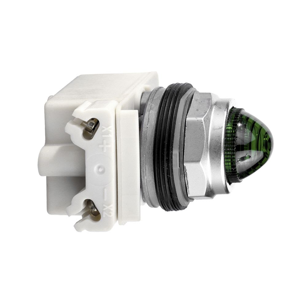 PILOTO COMPLETO VERDE 120VAC/DC 30MM IP66 NEMA 9001KP38LGG9 SCHNEIDER ELECTRIC