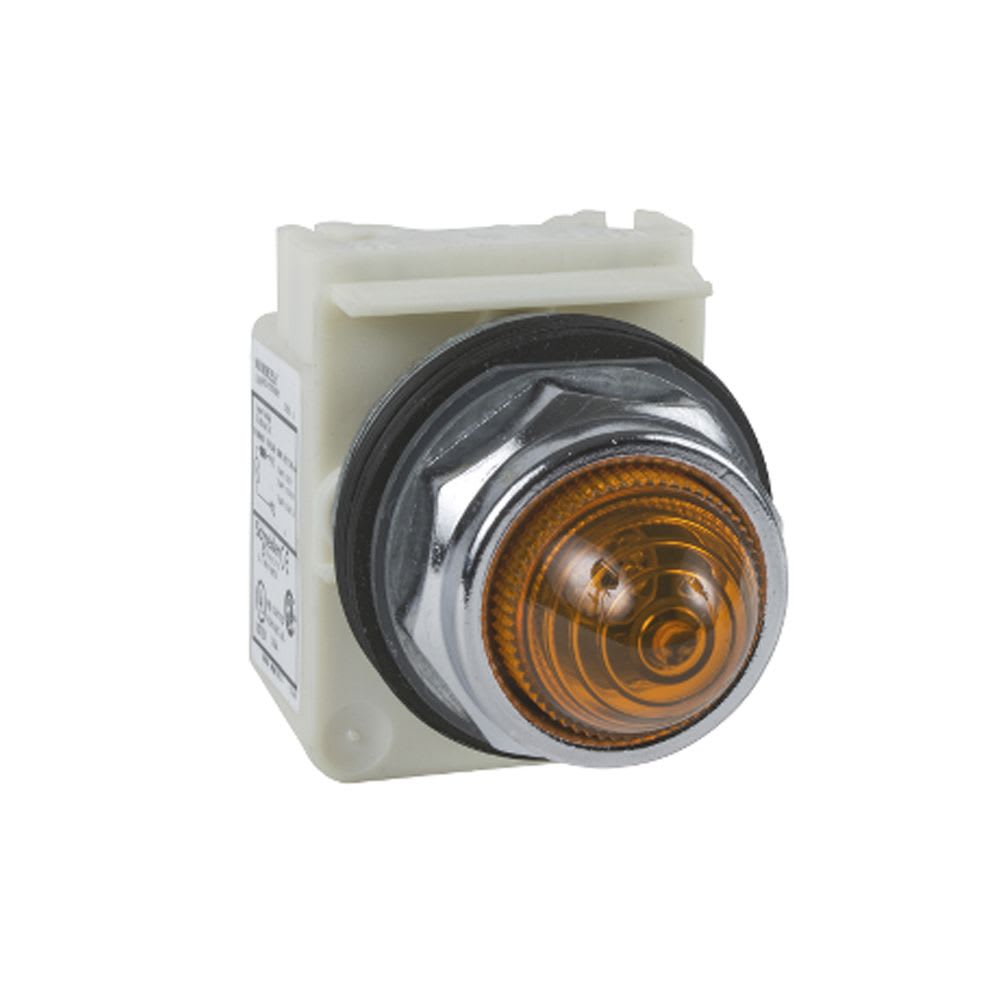 PILOTO COMPLETO AMBAR 120VAC/DC 30MM IP66 NEMA 9001KP38LYA9 SCHNEIDER ELECTRIC
