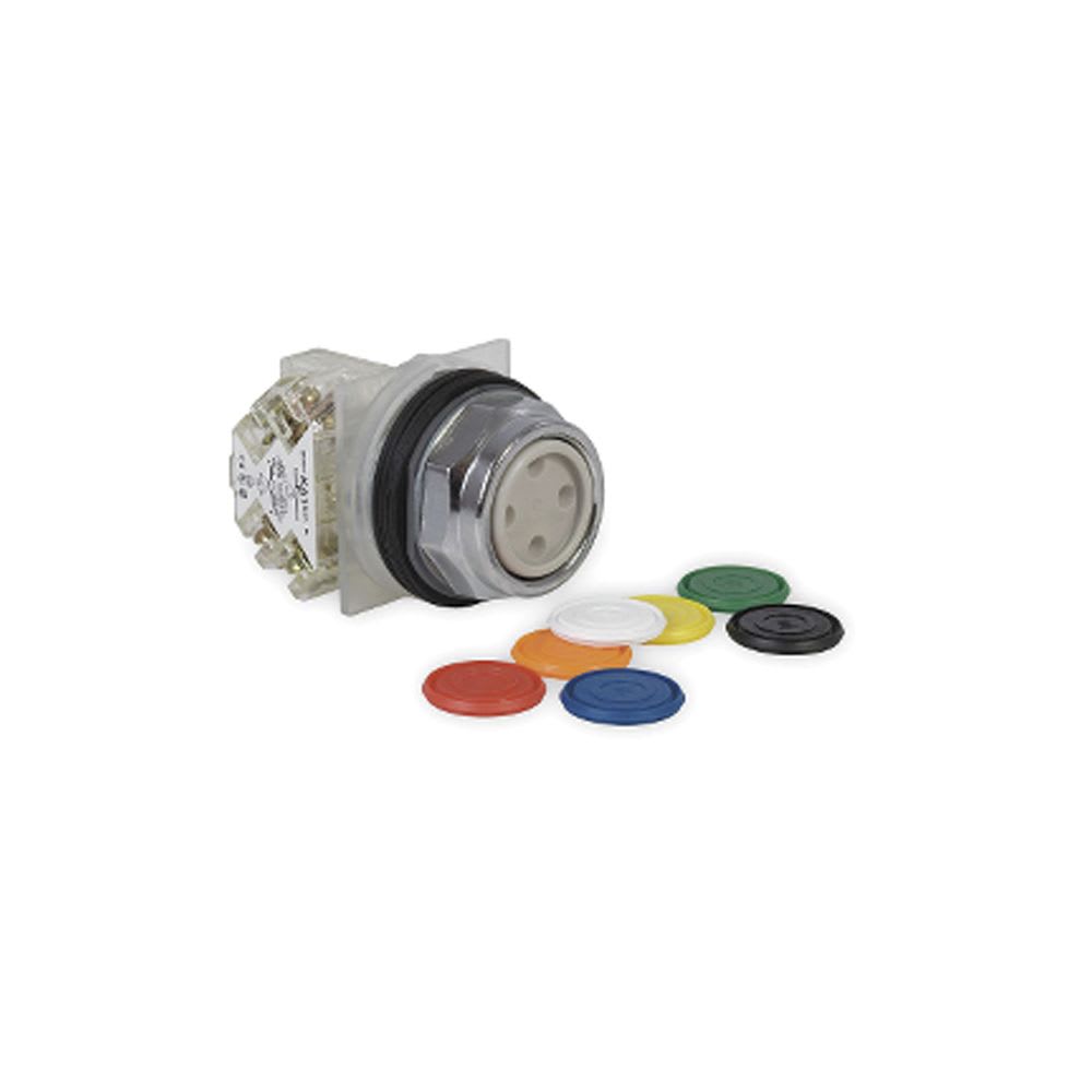 PULSADOR NO LUMINOSO RGB 600VAC 10A 30MM NEMA 9001KR1UH13 SCHNEIDER ELECTRIC