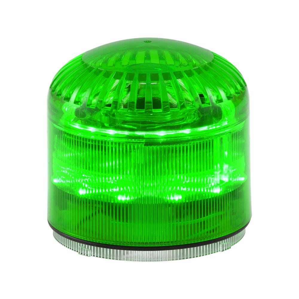SIRENA/BALIZA LED VERDE 12/24VAC/DC 115DB IP65 (MLINE) 90564 SIRENA