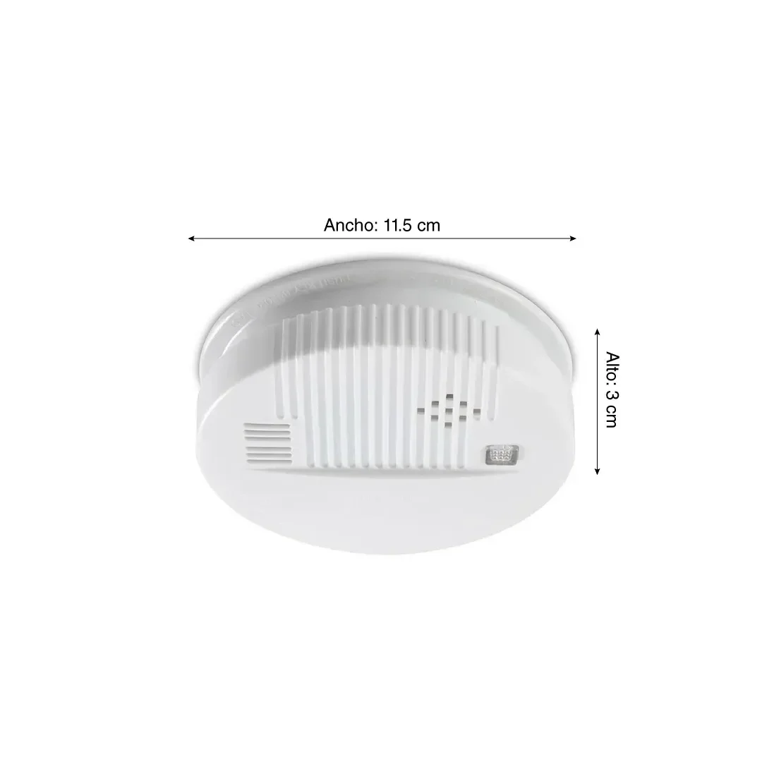 DETECTOR DE HUMO PVC BLANCO INALAMBRICO WERKEN2
