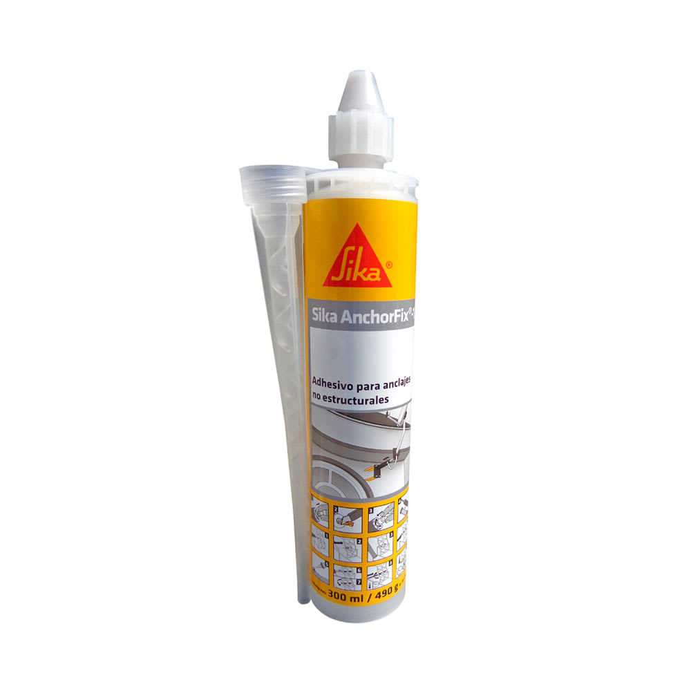 ADHESIVO EXPOXICO PARA ANCLAJES ANCHORFIX-2 X 300ML SIKA