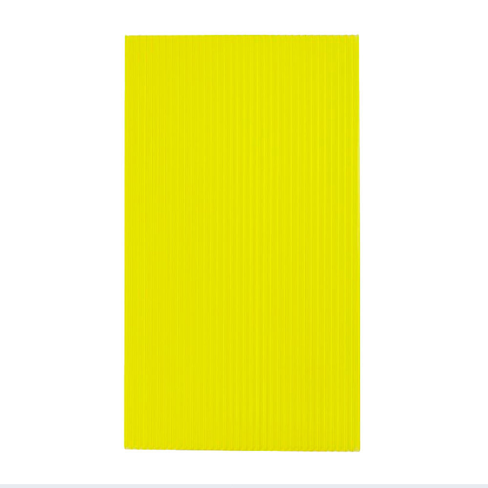 POLICARBONATO 6MM AMARILLO 2.95X1.05M MAKROLUX
