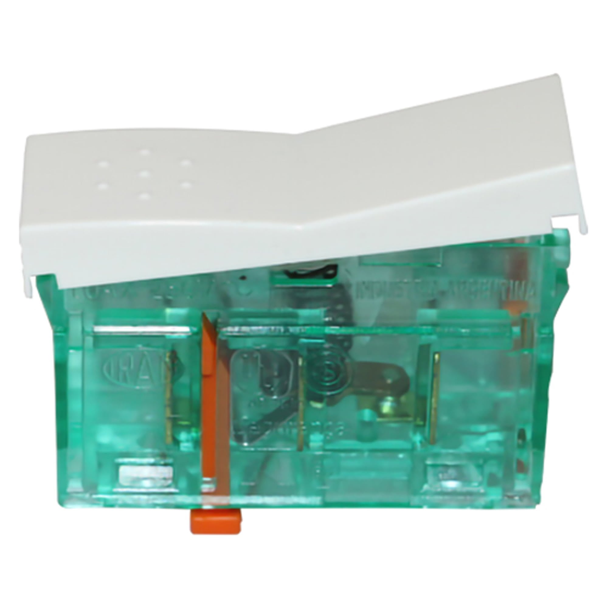 INTERRUPTOR SIMPLE CONMUTACION (CON BAJADA) 10A 250V BLANCO (1 MODULO) CAMBRE1