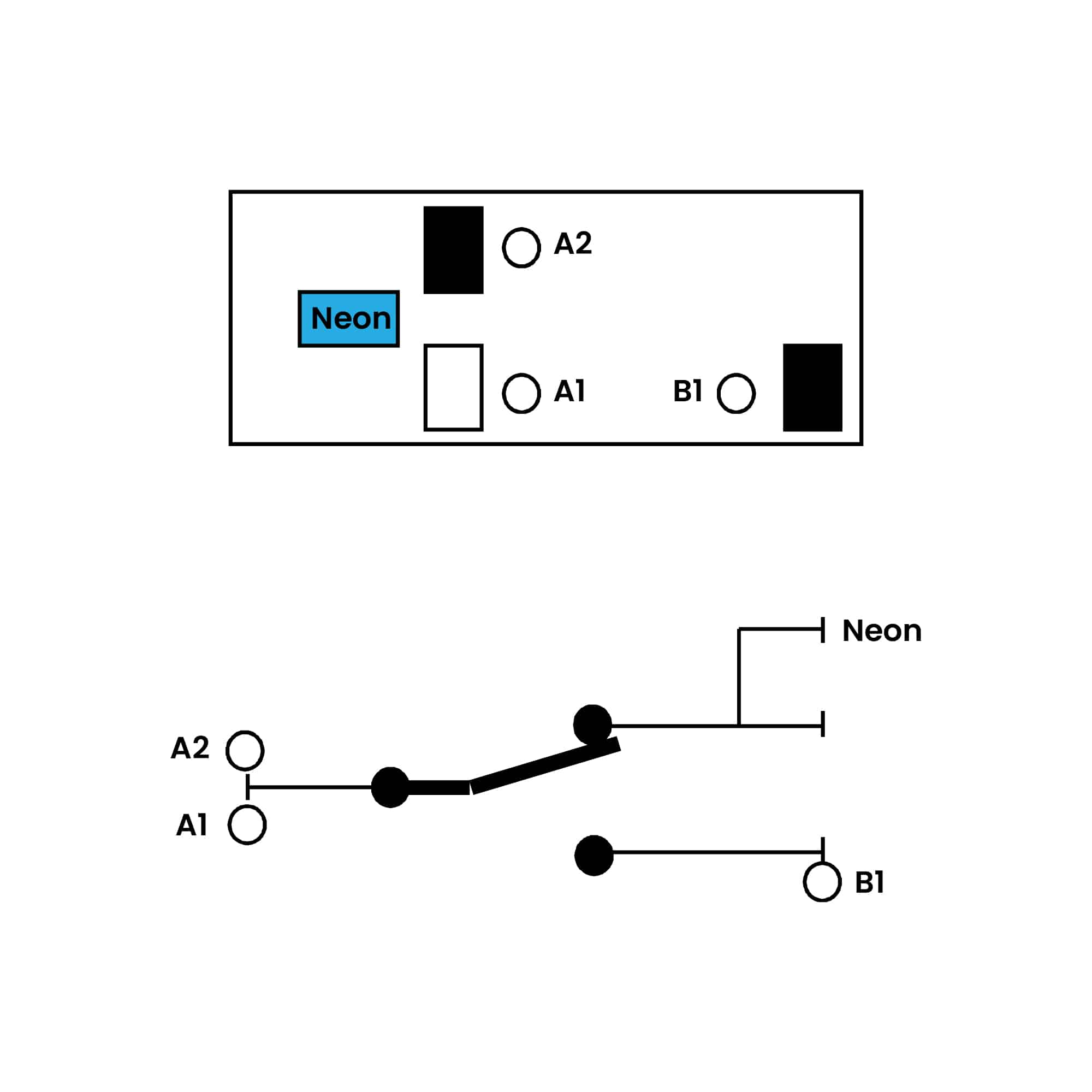 TIMBRE PULSADOR SIMPLE (CON BAJADA) 10A 220V BLANCO (1 MODULO) CAMBRE2