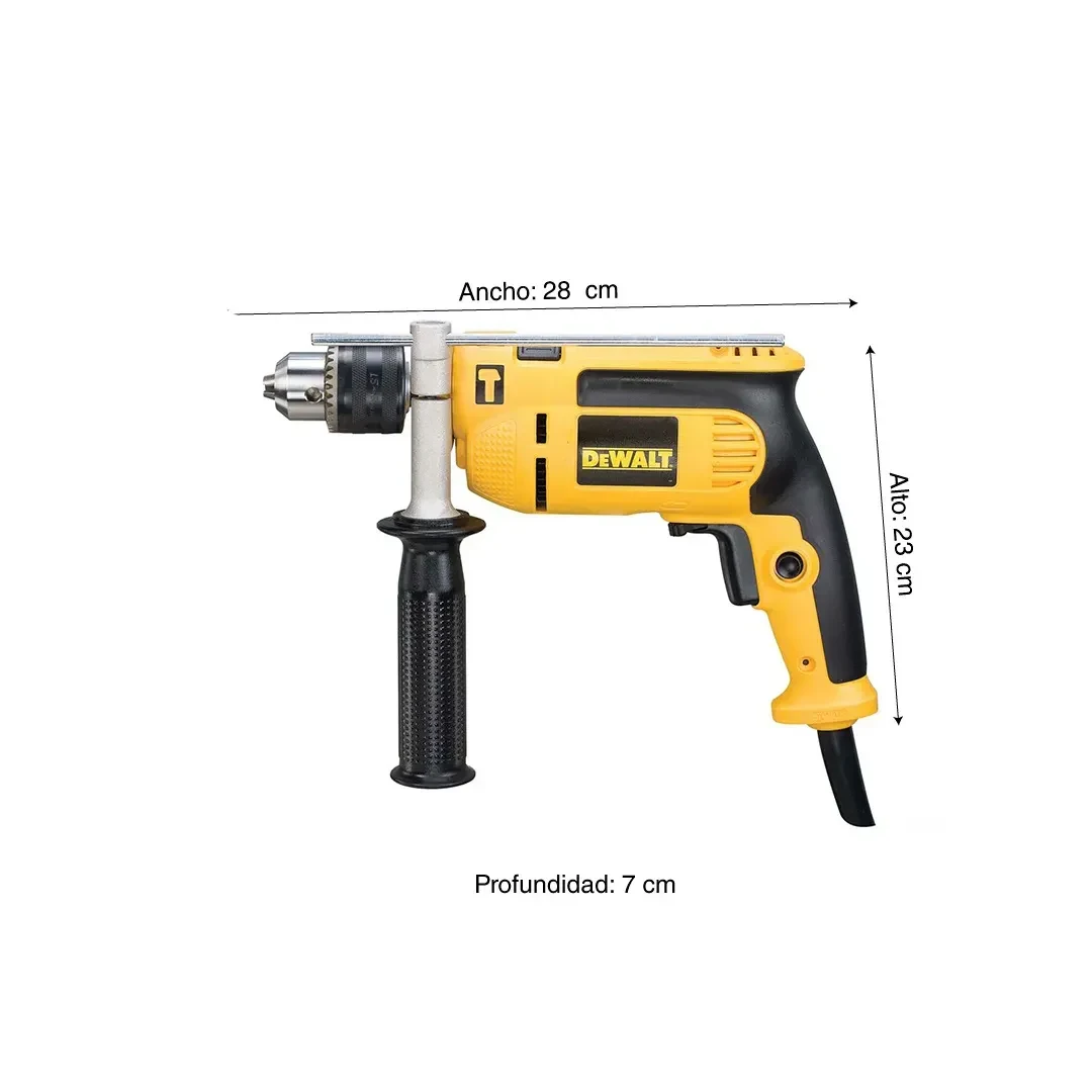 TALADRO PERCUTOR DWD024K 1/2'' + MALETA DEWALT5