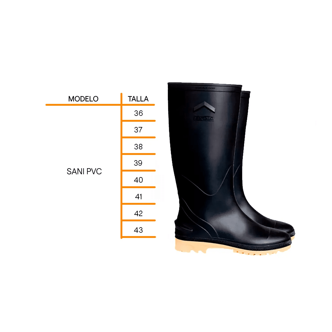 BOTAS SANITARIAS PVC TALLA: 37 VEREDA6