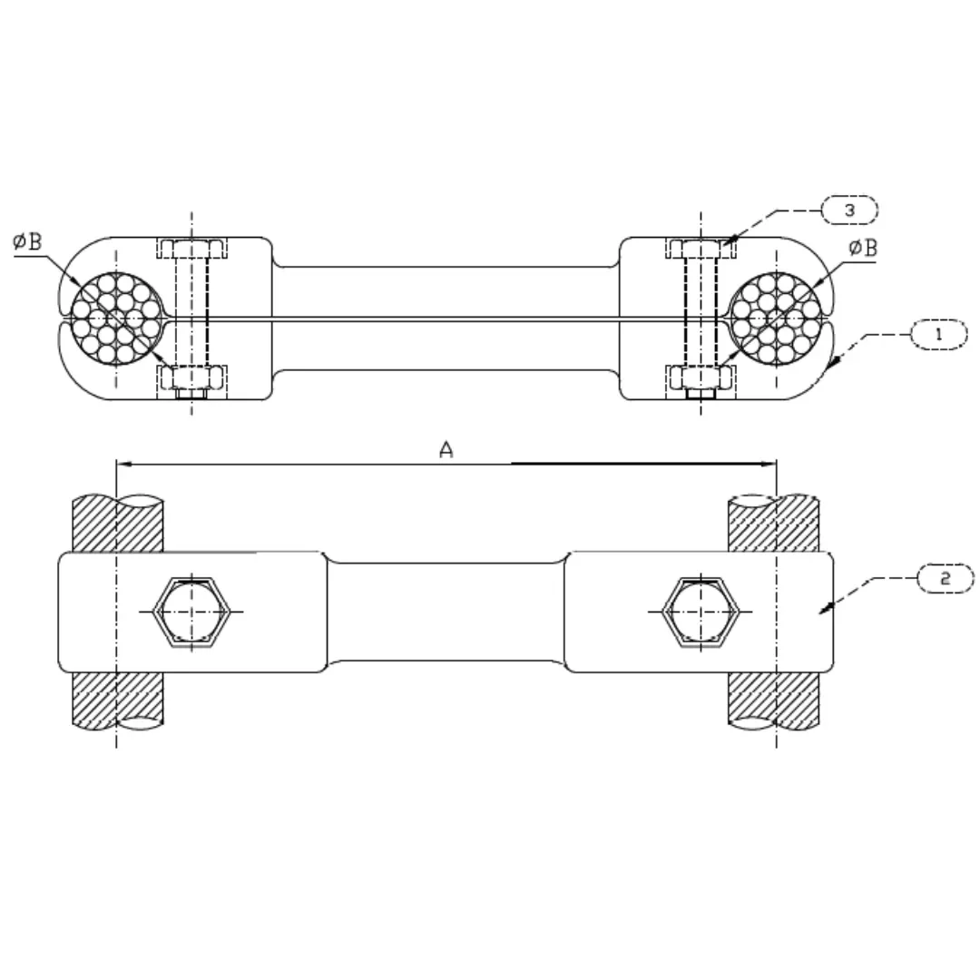 SEPARADORES ANTICORINA C:456-507MM MODELO 999.8 ARAGCU EI1