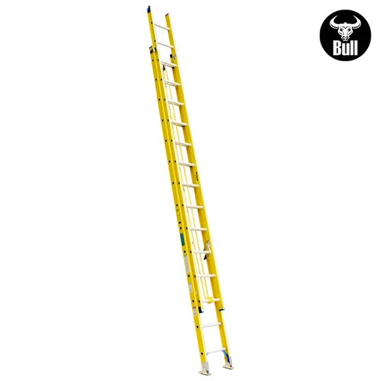 ESCALERA FIBRA TELESCOPICA 28 PASOS 102KG 7.80M FTT102-28II AMERICAN BULL3