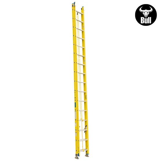 ESCALERA FIBRA TELESCOPICA 32 PASOS 113KG 9.02M FTT113-32I AMERICAN BULL1