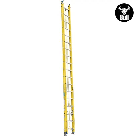 ESCALERA FIBRA TELESCOPICA 36 PASOS 136KG 10.17M FTT136-36IA AMERICAN BULL1