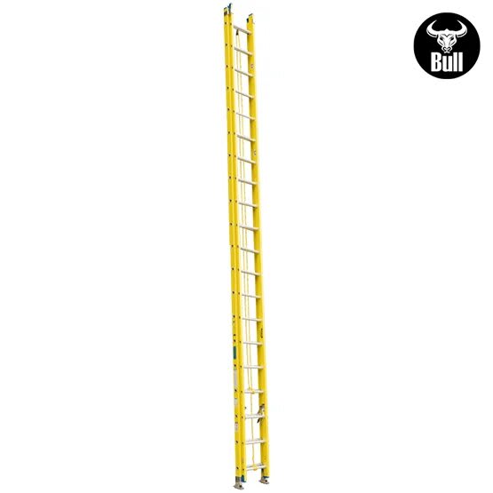ESCALERA FIBRA TELESCOPICA 40 PASOS 136KG 11.39M FTT136-40IA AMERICAN BULL1