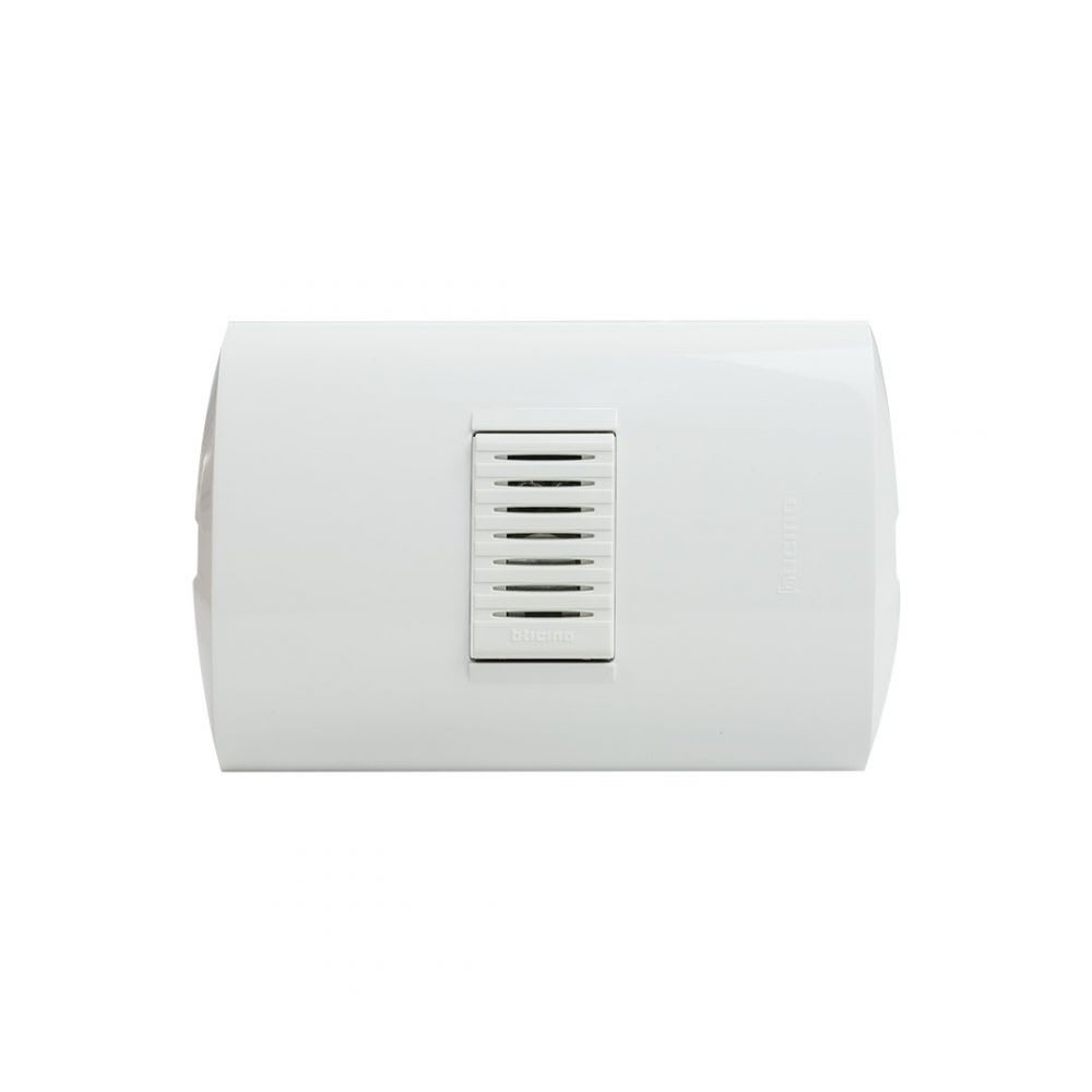 ZUMBADOR 230VAC BLANCO PLACA BLANCA MODUS STYLE AE2149EB BTICINO1