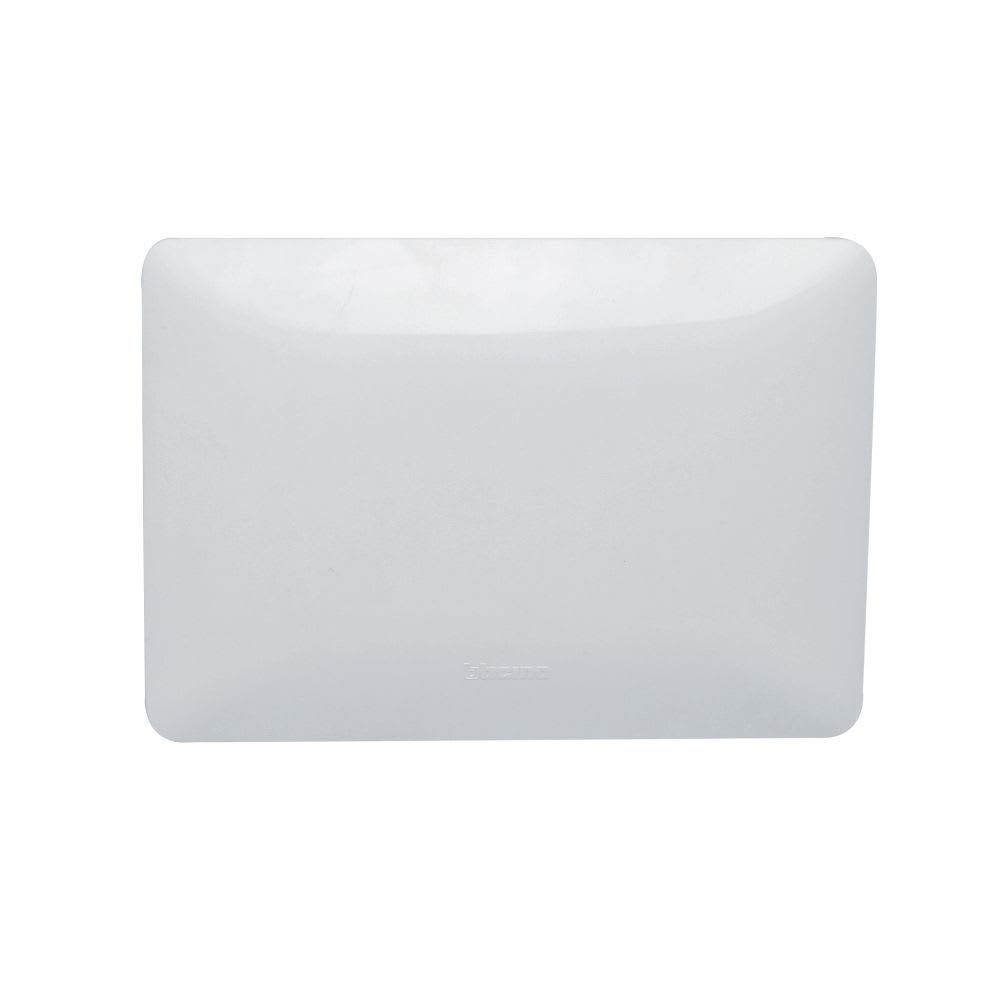 PLACA DE TECNOPOLIMERO CIEGA C/SOPORTE BLANCO MATIX AM503S/0BN BTICINO1