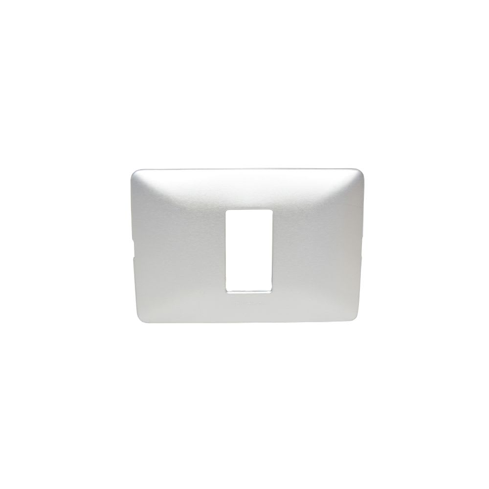 PLACA DE ALUMINIO 1 MODULO NATURAL MATIX AM503SM1AL BTICINO1