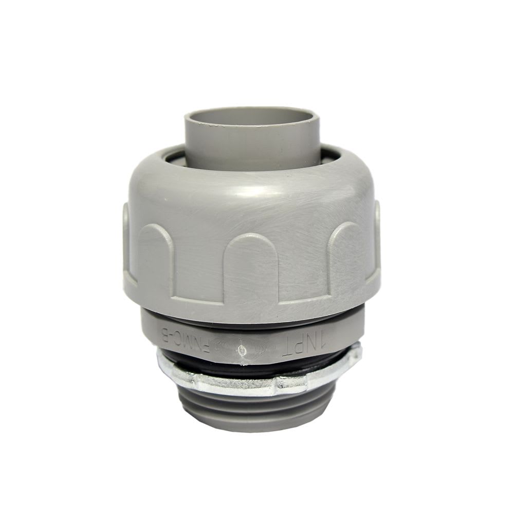 CONECTOR RECTO LIQUID TIGHT NO METALICO 1
