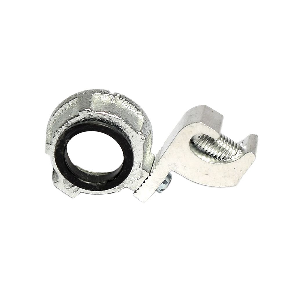 TUERCA BUSHING AISLADA CON LINEA A TIERRA DE 1/2
