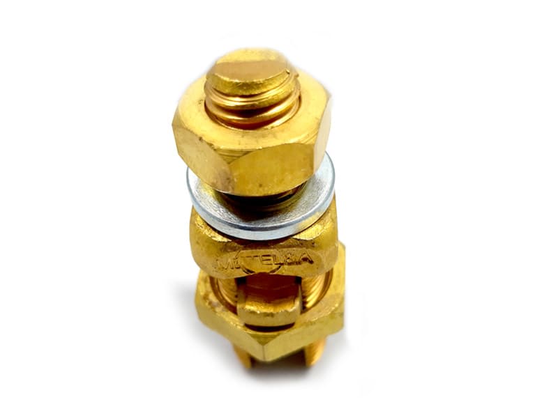 SPLITBOLT DE BRONCE CON ESPARRAGO DE 120MM METELIA