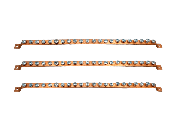 BORNERAS 4 PINES DE COBRE ELECTROLITICO METELIA1