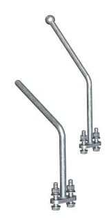 RAQUETAS DE CUERNOS ARQUEADOS L:300X100MM MODELO DI-30/10 ARAGCU AT1